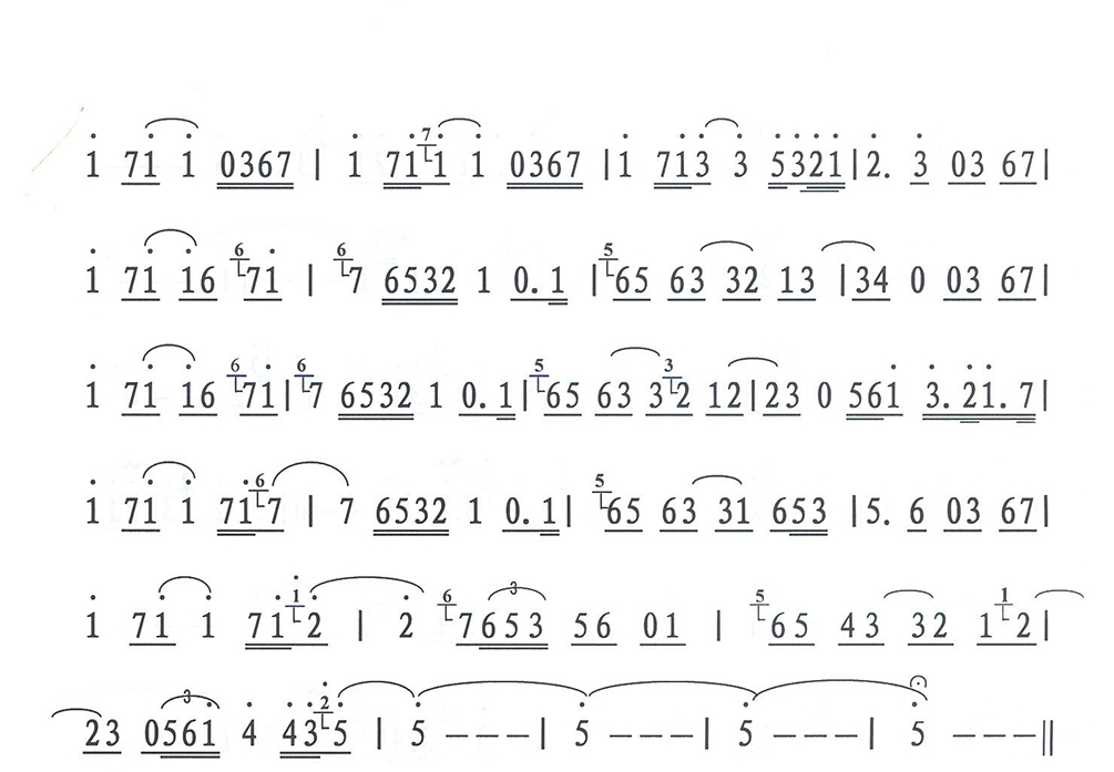 回家薩克斯簡(jiǎn)譜_版本1_2